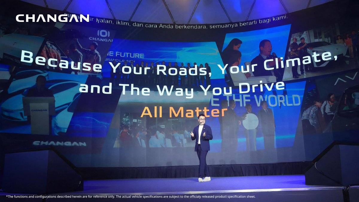 globalchangan's tweet photo. The CHANGAN NEVO Q05 has arrived in Indonesia. With its official launch and first customer deliveries, a new chapter begins for CHANGAN in Southeast Asia.
#CHANGAN #ChanganOnTheGrid #SmartYourFuture #VastOceanPlan https://t.co/MMjgLpnCBY