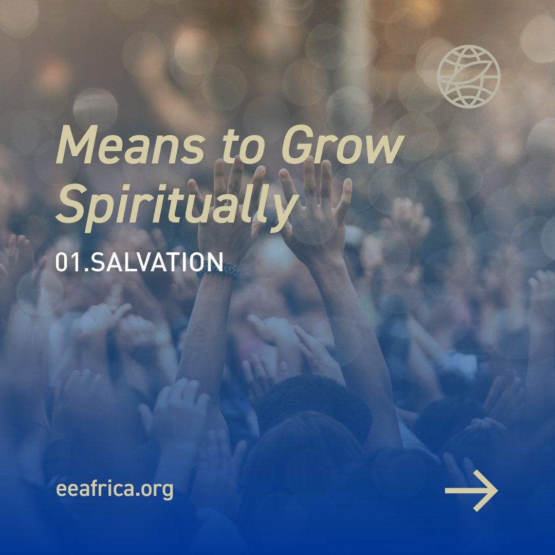 ee_africa's tweet photo. Salvation is not earned. It is received entirely by grace through faith in Jesus Christ alone. 

Have you placed your trust in Jesus Christ alone for eternal life? https://t.co/OZ75qmxzKO