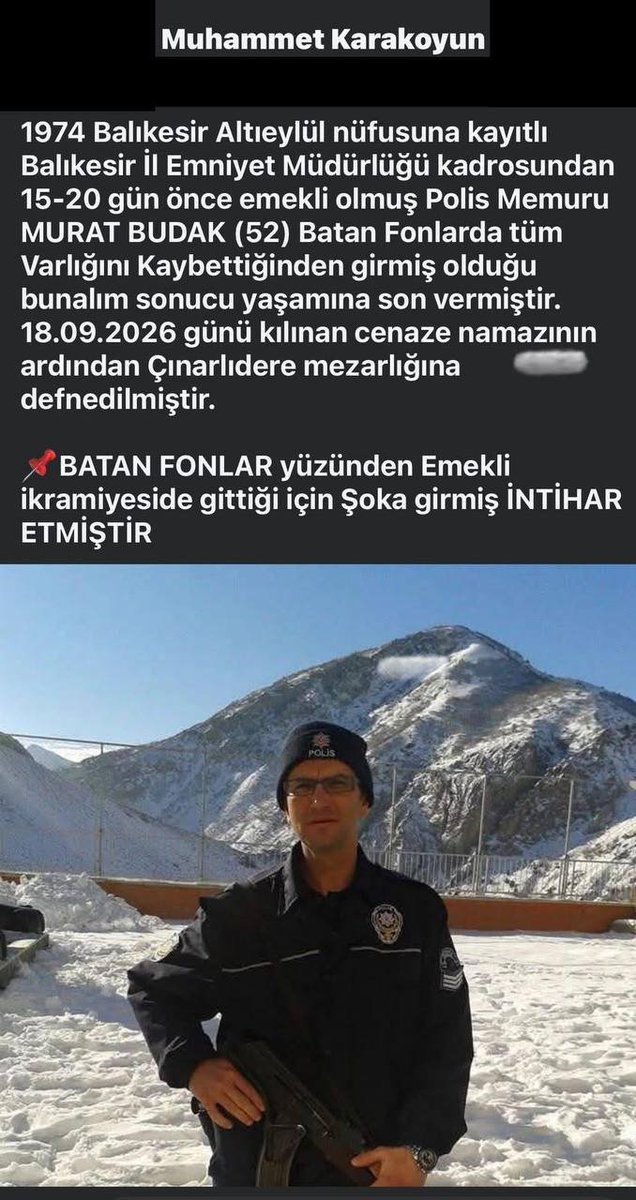 CagriB26816's tweet photo. Umarım bu haber gerçek değildir. Hiçbir şey bizden,ailemizden, sağlığımızdan önemli değil arkadaşlar.Yüzbinlerce insan aynı kaderi paylaşıyoruz yalnız değilsiniz. En karanlık an şafaktan önceki andır. Umudunuzu asla kaybetmeyin. Sevdiklerinizi düşünün..
#fonmağdurları #thf #tly https://t.co/LRvYVpEzhf