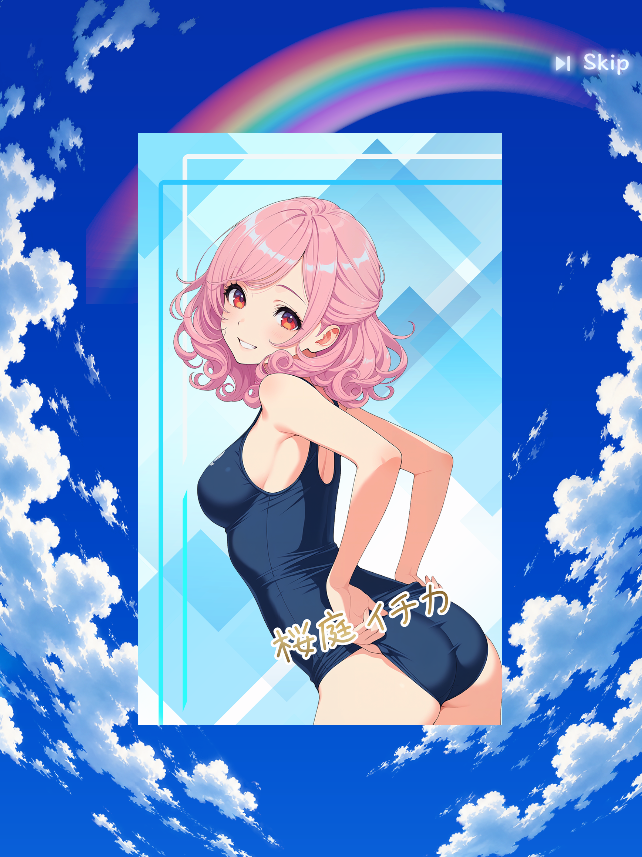 _st_ao_'s tweet photo. 【アオカノ】イチカ確定ガチャも2枚抜き！しかも体操服とスク水両方きたーこれは大勝利！！

#アオカノ #アオハルカノジョ https://t.co/PxjLMJTi1f