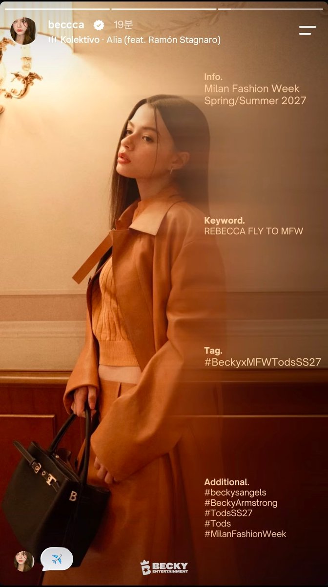 Madness78654's tweet photo. "✈️"
Boss B is ready for Milan🧡🇮🇹✨️
Can't wait😍😍😍

#Beckysangels #BeckyArmstrong
#BeckyEntertainment #TodsxBecky https://t.co/nvmyu3K9x5