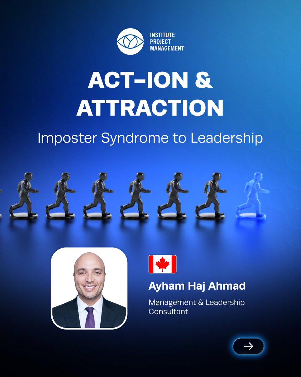 ProjectMgmtInst's tweet photo. Your most capable people are often the ones who feel like frauds. In his latest insight for IPM, Ayham Haj Ahmad explores how imposter syndrome shows up in high performers and why it usually signals growth rather than incompetence: https://t.co/eRWvOD55Tz https://t.co/p2AxptY2cp