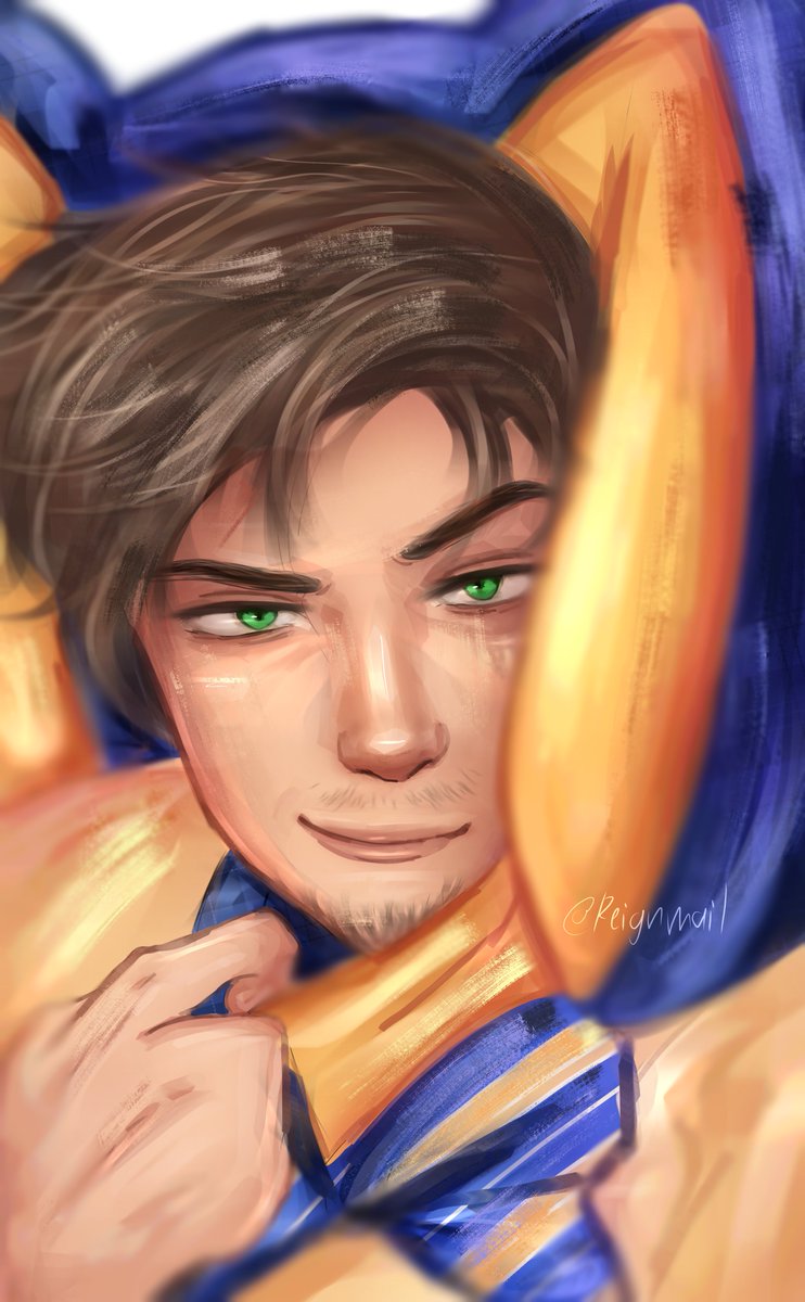 Cryreignmail's tweet photo. Pfp Redraw, almost Halloween, might do a Halloween commission sale https://t.co/xnIxgx84nd