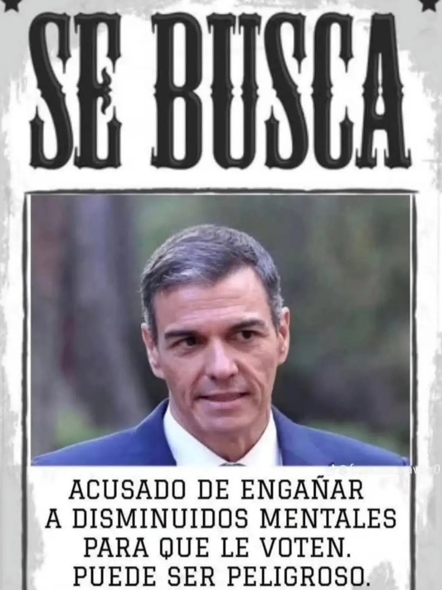 JasonConTomate's tweet photo. @sanchezcastejon https://t.co/nsXnyC7Hoj