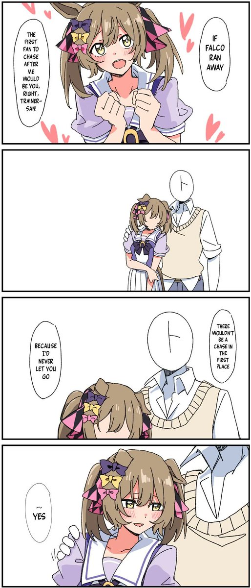 duoblues2's tweet photo. Cha Cha Real Smooth 
Artist: Durindana_7
#ウマ娘 #ウマ娘英訳 #Umamusume #UmaTranslations https://t.co/jh2Ua5bclf