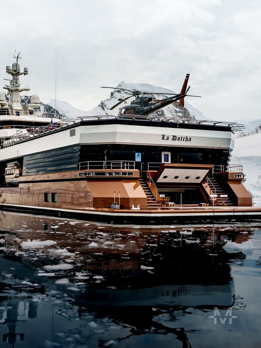 manofmany's tweet photo. Monaco is for people who have not seen this boat.

La Datcha just won 2026 Charter Yacht of the Year over 25 rivals. 77 metres of @damenyachting Xplorer that goes where other superyachts cannot, with full luxury inside.

Same three ports every summer? Here is your out.

#LaDatcha #DamenYachting #Superyacht
