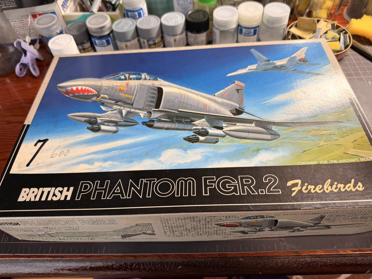WR_BANDIT's tweet photo. フジミ•1/72ブリティッシュファントムFGR2
ヤフオクにて購入しましたが、なかなかのディテールだと感じました。 https://t.co/4K3O2OHNTX
