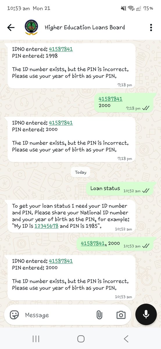 ManuuManuellar's tweet photo. @HELBpage Please address this issues,  41587841 https://t.co/xsqVY0wyrp