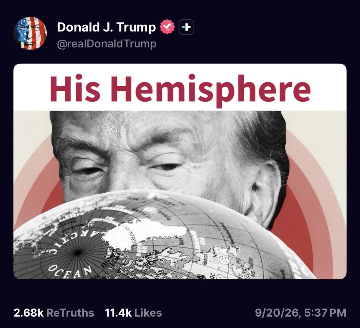 RonFilipkowski's tweet photo. Think about how these posts play out. Trump’s legion of weirdo cultists create these things. Natalie Harp follows these people. She saw this and thought Trump might want to post it. She printed it out &amp; he told her it was great and she should post it. We pay her $150k to do this. https://t.co/TFS1qTwLRi
