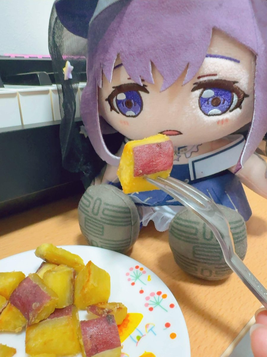 miyako_yumemita's tweet photo. ぽ〜いも
ぽ〜ぽぽ
#ぬいみやこ https://t.co/CGAvjzN5qt