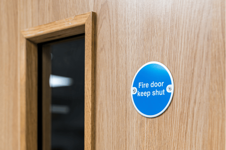 A2DominionHelp's tweet photo. 🚪It’s Fire Door Safety Week from 21 to 25 September 2026. Fire doors help keep escape routes, homes and shared areas safer. 
📢Keep them closed, keep shared areas clear, and report any damage or concerns to us. 
👉Find out more: https://t.co/3Fsf67fhec
#FireDoorSafetyWeek2026 https://t.co/LpvLa0wosl