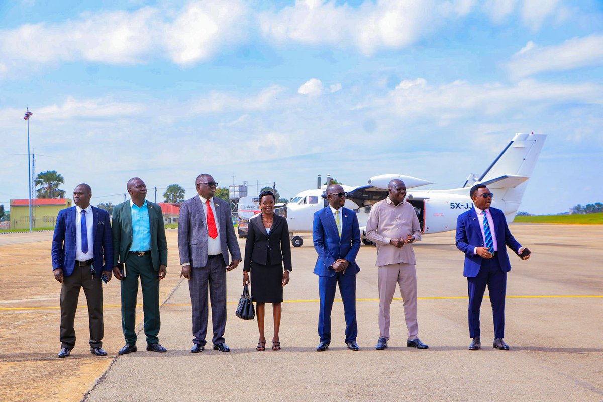 AruaCityUg's tweet photo. The mission is reviewing initiatives including SUIDAC and KfW-supported Climate Resilience Project Arua, while exploring opportunities for further support to communities, including the 23,000 refugees hosted by Arua. Arua City appreciates the continued partnership and support. 🇪🇺 https://t.co/Nhhmb7CAIS