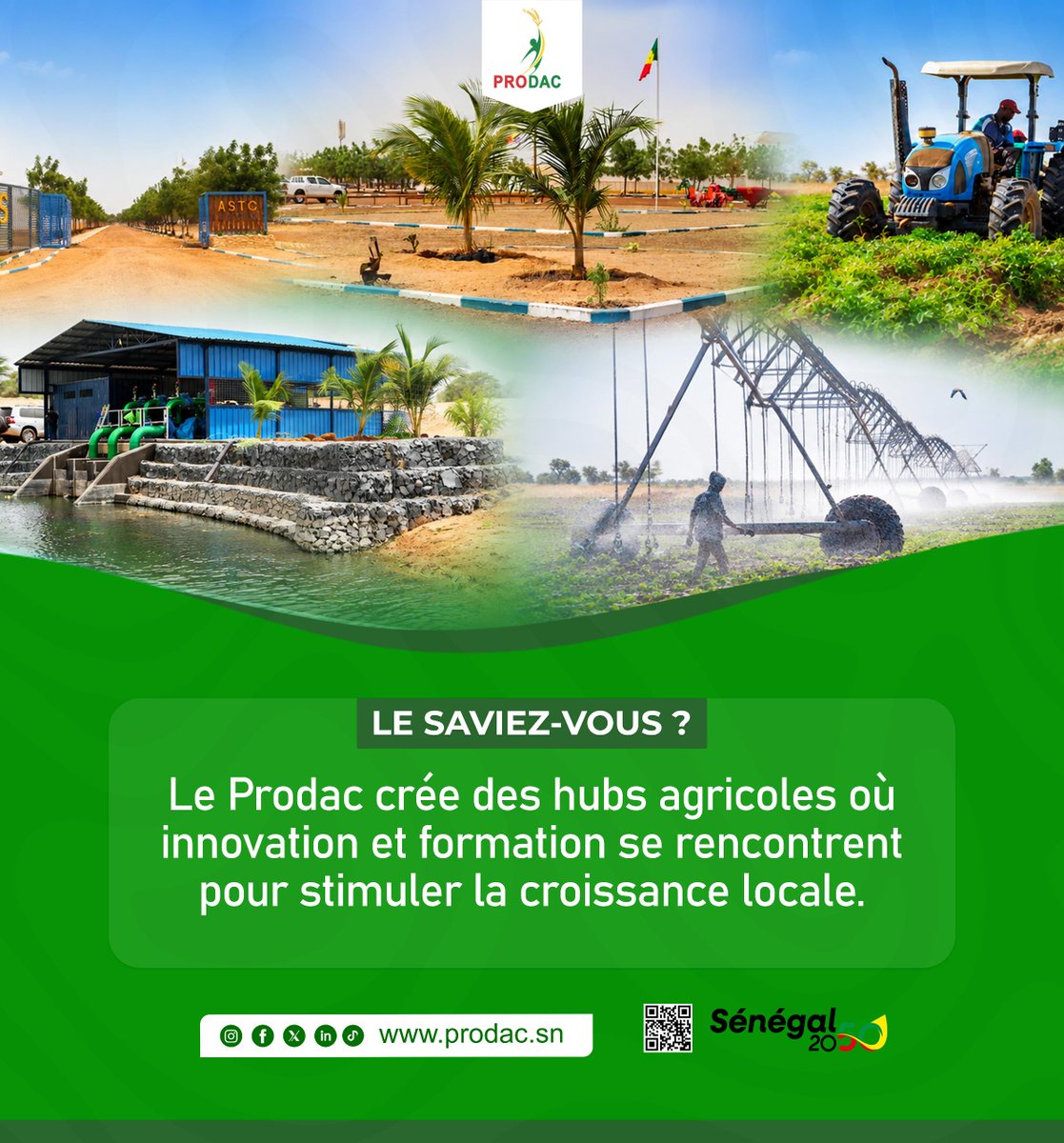 ProdacSenegal's tweet photo. Chaque grande transformation naît d’une idée nouvelle. Osez innover pour construire l’avenir.
Excellent début de semaine à toutes et à tous !
#Prodac https://t.co/lVwQjkZcSe