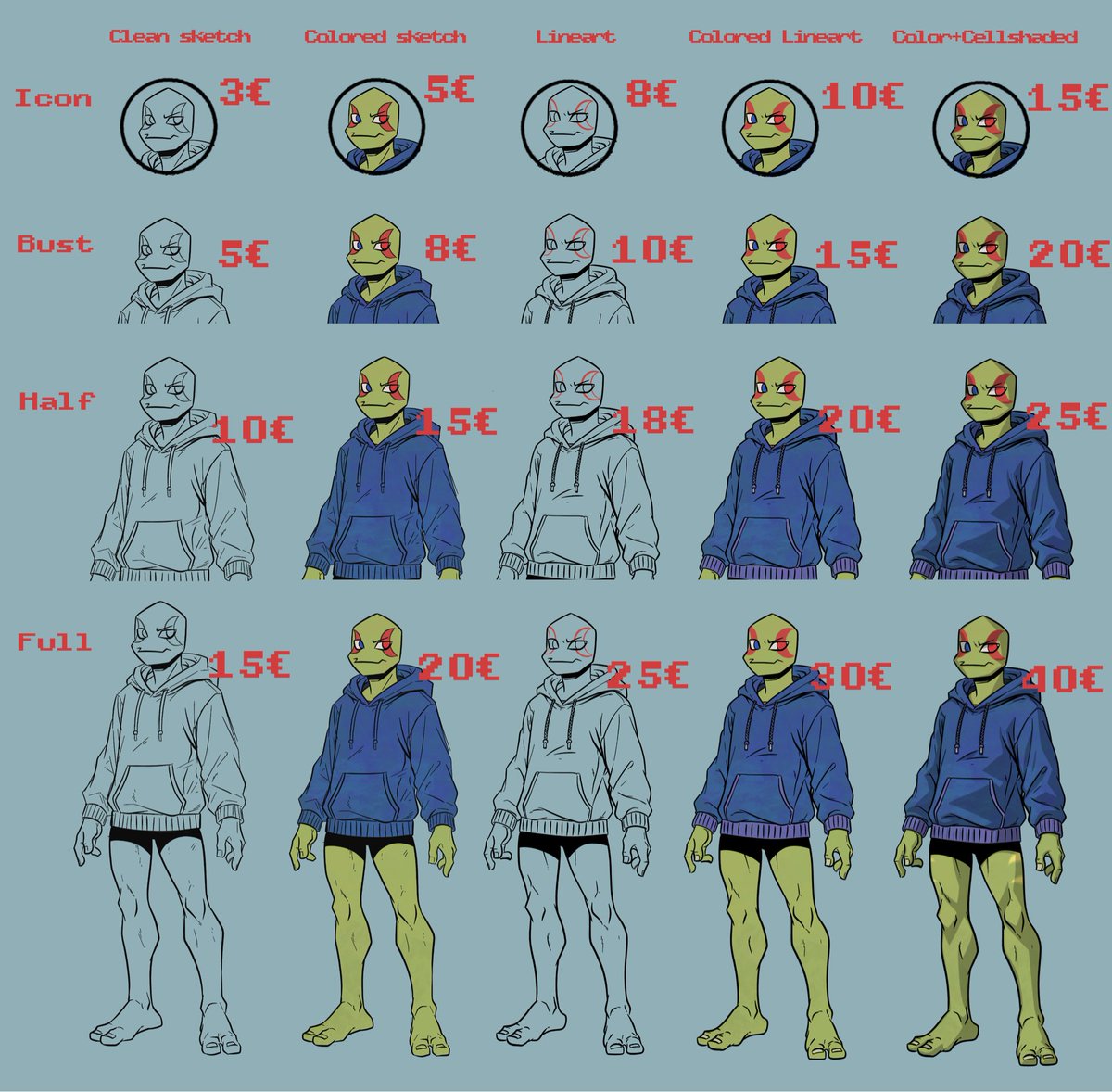 AWSticky's tweet photo. After some consideration I’ll try my hand at actual c0mmissions, If you have any questions, just DM me here or directly on discord; Airwarrior88

Shares are appreciated but no pressure 💙 https://t.co/O1ZuM0UlLB