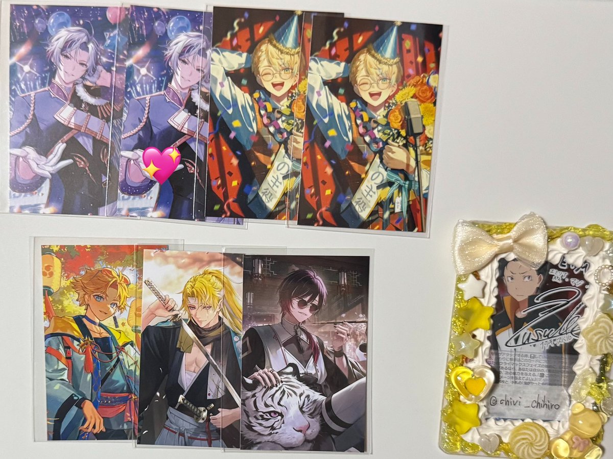 mnm624_'s tweet photo. @chivi_chihiro はじめまして、検索より失礼致します。お求めの方3点所持しております。お借りしました画像💖2点と3:2での交換可能でしょうか？ご検討よろしくお願い致します。 https://t.co/rlqfEmg2yI