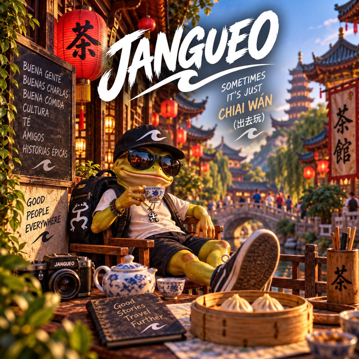 JNGOcoin's tweet photo. #JANGUEO #chiaiwan #GuessThePlace #JangueoWorldTour #memecoins #cryptogems #CryptoPump 

JANGUEO WORLD TOUR 🐸🎒
📍 Where is Coqui?

❤️ Like
🔁 Repost
💬 Guess the place
✈️ Join TG group

⏳ You have 24 HOURS!

First 3 to complete all 4 qualify. One will be randomly selected for the launch-day airdrop.

Ready?  LFG. 😎🐸