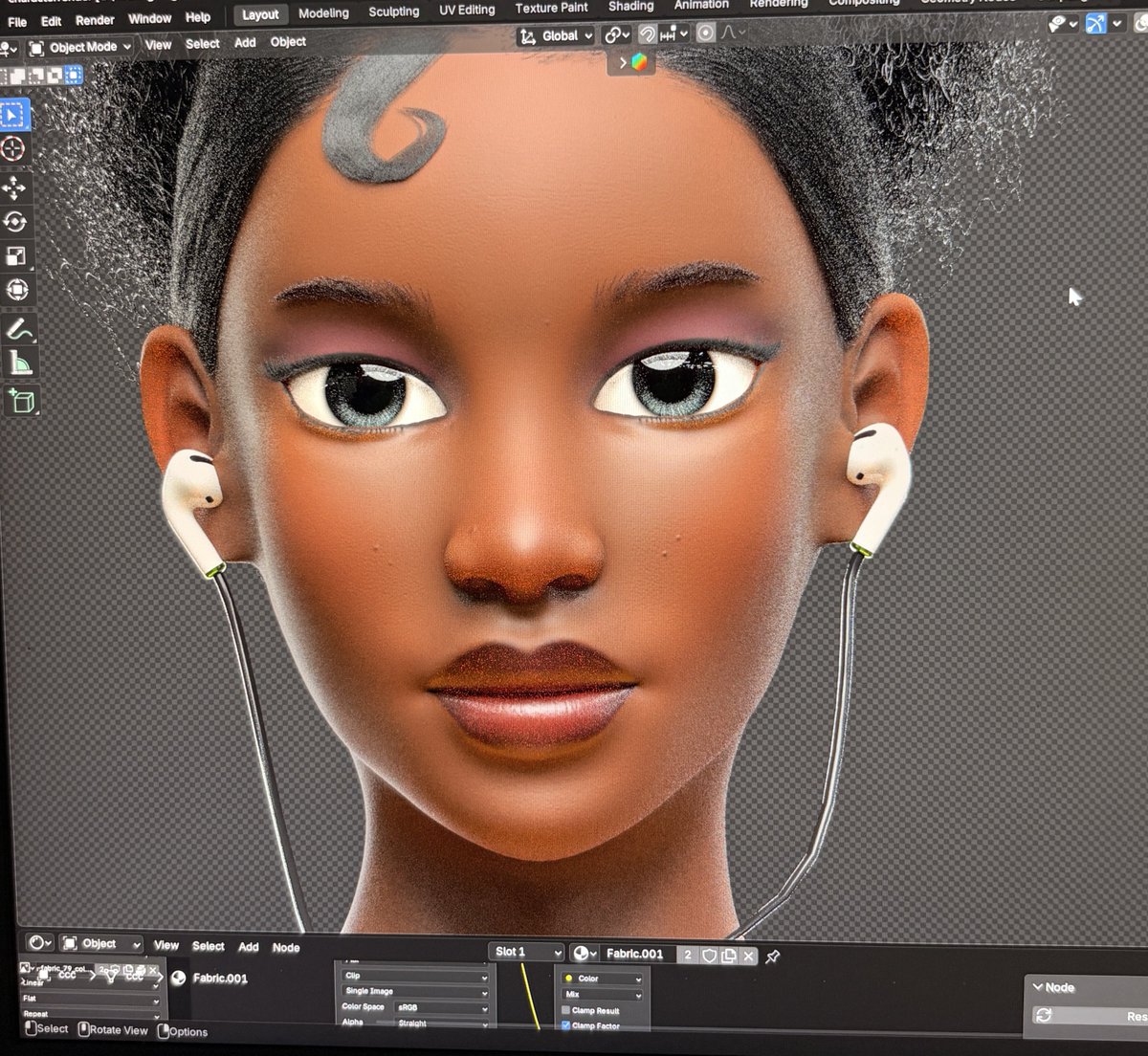 Tolucoker3d's tweet photo. I can finally say that I did a character texture that I’m very satisfied with😌 https://t.co/yUSFFLawcN