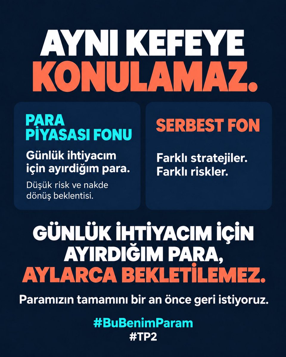 mert_gundogan35's tweet photo. “6 aya kadar sürebilir” deniyor. Peki biz o sürede nasıl geçineceğiz?

Beklememiz istenen her gün birimizin kirası, diğerimizin kredi taksiti geliyor. Kendi paramız içerideyken borçlanmak zorunda mı kalacağız?

Ödeme planı bu gerçeği gözetmeli.

#BuBenimParam #TP2 https://t.co/swmnYjUJUt