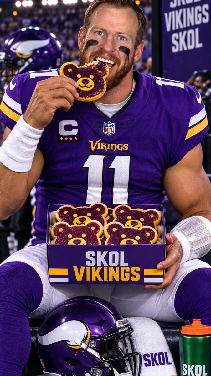 BrickCityGamer's tweet photo. NFL Rivalries Served Fresh 🍪🏈 Panthers, Raiders &amp; Vikings Edition

#NFL #CarolinaPanthers #Raiders #MinnesotaVikings #NFLFans #GameDay https://t.co/wLJM66KdU3
