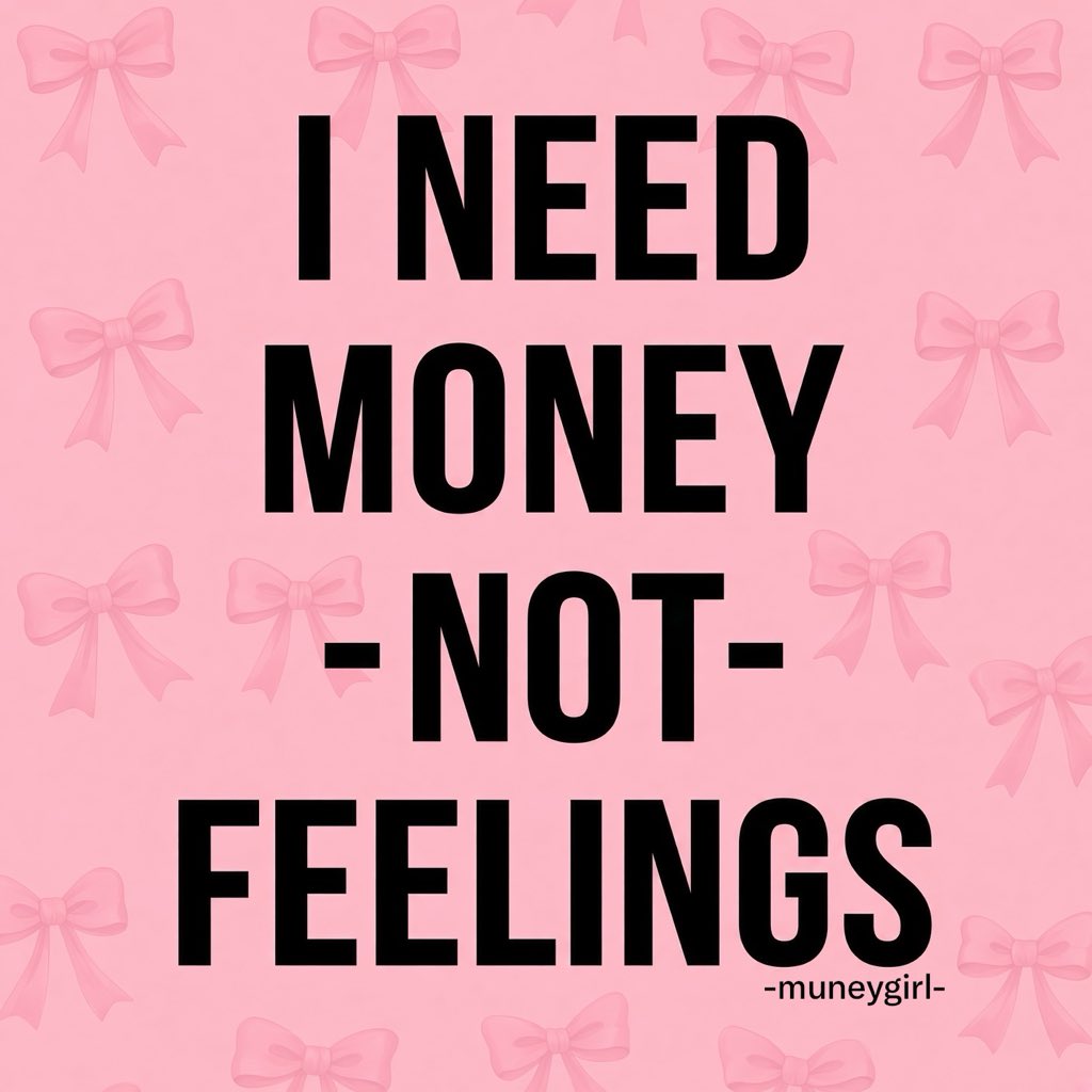 muneygirl's tweet photo. I’m chasing money not emotions 😝 https://t.co/4ocTPzL78B