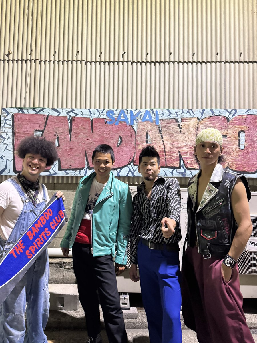 bamspi_official's tweet photo. 🗓️9月21日📍堺FANDANGO
『堺事件！ #0921』
ありがとうございました‼️

バンスピ次のライブは
🗓️9月24日(木) 📍新宿レッドクロス
ご予約はDMにて受付中！🎫

東京の皆様お待ちしております💥 https://t.co/ryybDMKbU4
