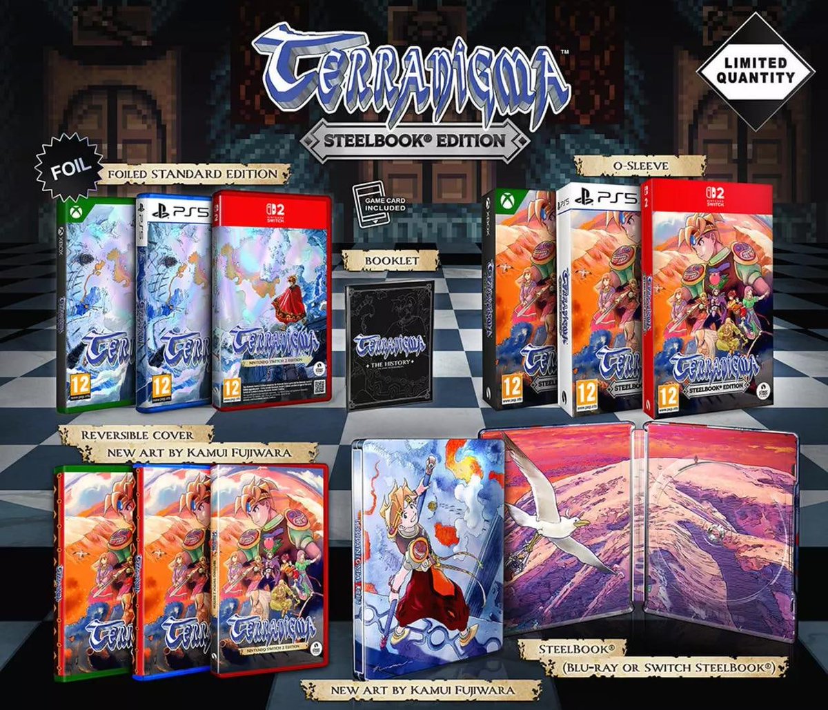 ofertasXjuegos's tweet photo. TERRANIGMA #Todoconsolas
Ya en reserva en TodoConsolas
Standard (No Foil) por 36.90€
SWITCH 2 🔴 https://t.co/zgGyb2iuhc
PS5 ⚪️ https://t.co/AQHXCpHKyG
XBOX 🟢 https://t.co/iU1BL8does
STEELBOOK (SI FOIL)
SWITCH 2 🔴 https://t.co/o1DiThCvFK
PS5 ⚪️ https://t.co/kKzXJUmnp1
XBOX 🟢 https://t.co/8VMYx6rauf
Todas las ediciones con envío gratis
