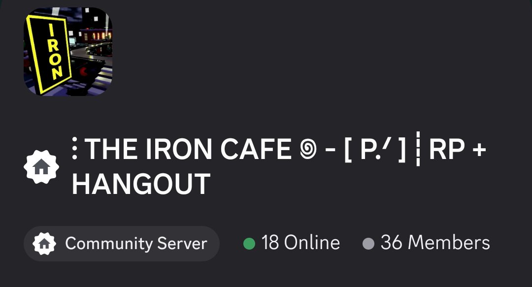 biodetheoliver's tweet photo. Okay! Hi guys, its me. Biode. Have you ever wanted to like.. idk hangout with me or. Perhaps roleplay? Well, I gotchhaaa.. Yeahh!!🔥🔥. Erm. Come on down to . The Iron Caf- okay i give up. Pls join the Iron Cafe i want to hangout with more ppl.
Link in threads. We are kind trust. https://t.co/8MrFK0P9dN
