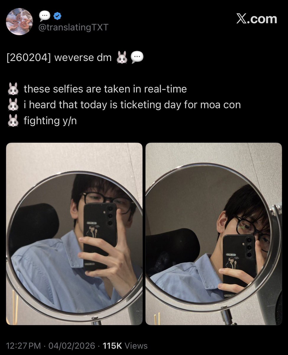twelve05cm's tweet photo. our ticketing fairy soobin who always wishes moa good luck, that we get our desired tickets 🐰🍀 https://t.co/IfbdFMY0JM