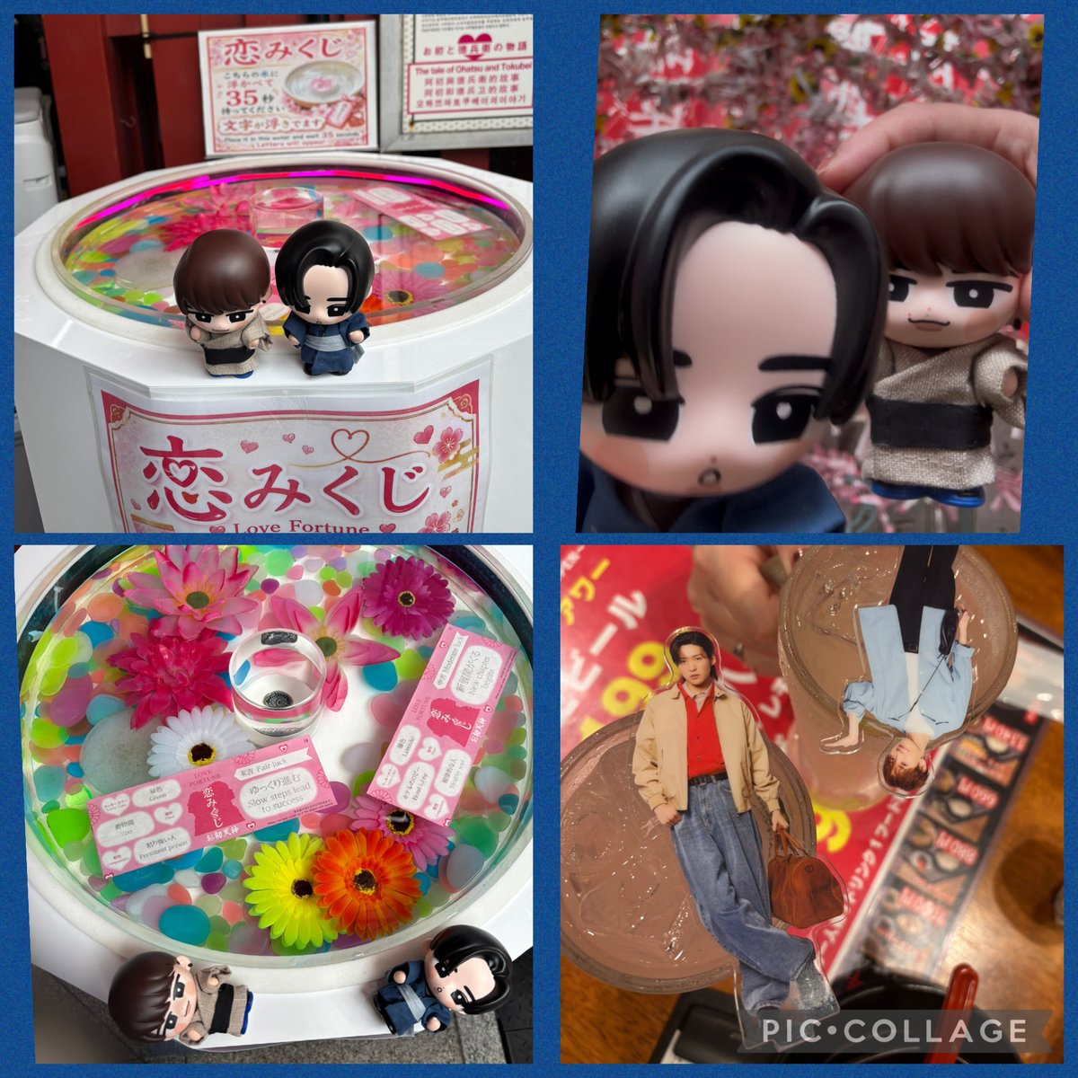 meme_renmeg's tweet photo. 💙ちゃんとお出かけ♪
フラルネしょっぴー💙FENDIのめめ🖤大きなサイネージ見とれました😍
🩷いっぱいの露天神社では水に浮かべたら文字が出てくる恋みくじ可愛かった♡
昼飲み乾杯してZoffのめめが見えてるお席でI♡Donut🍩
あっという間の楽しい一日♡
いつもありがとね❤︎
#目黒蓮🖤 
#渡辺翔太💙 https://t.co/jhEr29EFqz