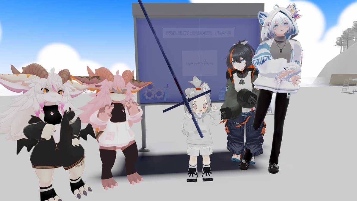 omelet_vr's tweet photo. 9月分（1/2） 
今月は結構VRChatで遊びました！
遊んでくれてありがとう！ 
#日記_omelet173
#VRC_Apex https://t.co/8yP5E2N1k6