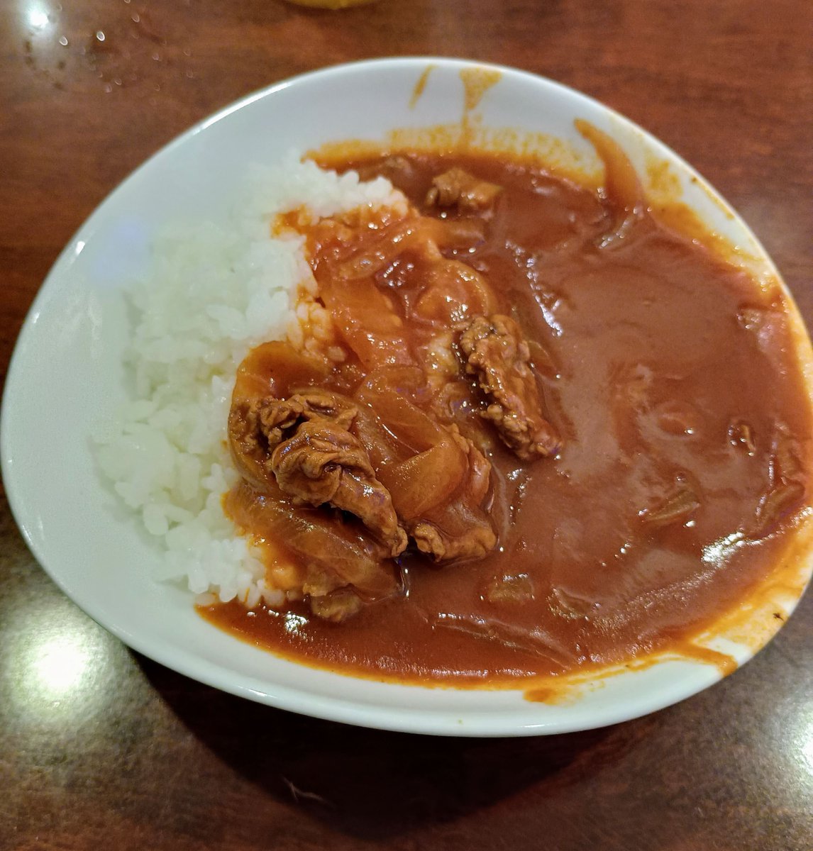 so_to_1's tweet photo. おかみ手作りハヤシライス
 #割烹諸塚 https://t.co/EVONyTdnxr