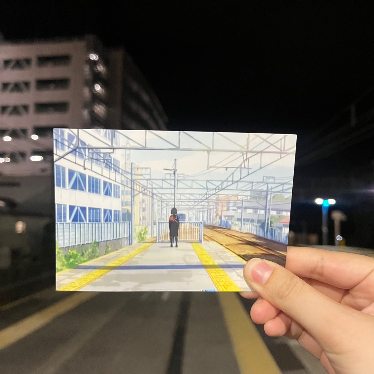 griddleharkco's tweet photo. just departed from biwa at seta station... when i tell u guys i RAN all the way to the end of the platform to get this picture before i left mari otsu i know how you feel 😭😭😭😭 https://t.co/Fro5rE313O
