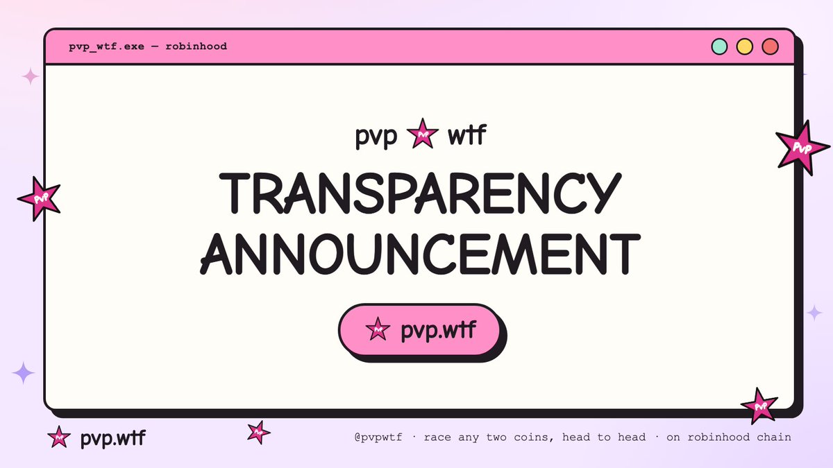 pvpwtf's tweet photo. The circulating supply of $PVP is 65% and not 100% like DexScreener and other platforms are displaying.

We are working fast to get this data sorted so it’s displayed correctly. 

https://t.co/a46HI1wmGr https://t.co/QeF7Z0wJEy
