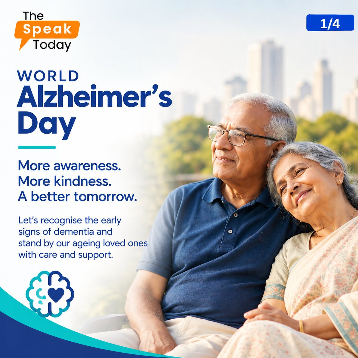 tstofficialtst's tweet photo. Early signs of dementia can be subtle. Awareness can help families notice changes and provide timely, compassionate support.

Explore our carousel for key signs and caregiver tips.

#WorldAlzheimersDay #DementiaAwareness #CaregiverSupport #TheSpeakToday https://t.co/tWrWdM3bi8