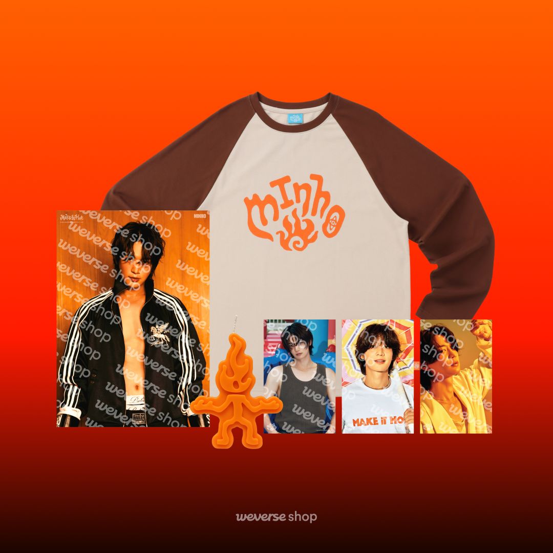 weverseshop's tweet photo. 🔊 MINHO The 2nd Mini Album [Make it hot] 공식 상품 예약 판매 안내

#민호 의 두 번째 미니 앨범 [Make it hot]을 더 특별하게 기억할 수 있도록✨
#위버스샵 에서 공식 상품을 예약 구매로 만나보세요!
공식 상품 리스트와 상품 상세 설명은 해당 카테고리에서 확인하실 수 있습니다.

🗓️예약 판매 기간 : 9월 21일(월) 3 PM ~ 재고 소진 시 (KST)
🛒#WeverseShop : https://t.co/6UEFqUpeSn

#위버스 #Weverse
#MINHO
#SHINee #샤이니 (@SHINee)