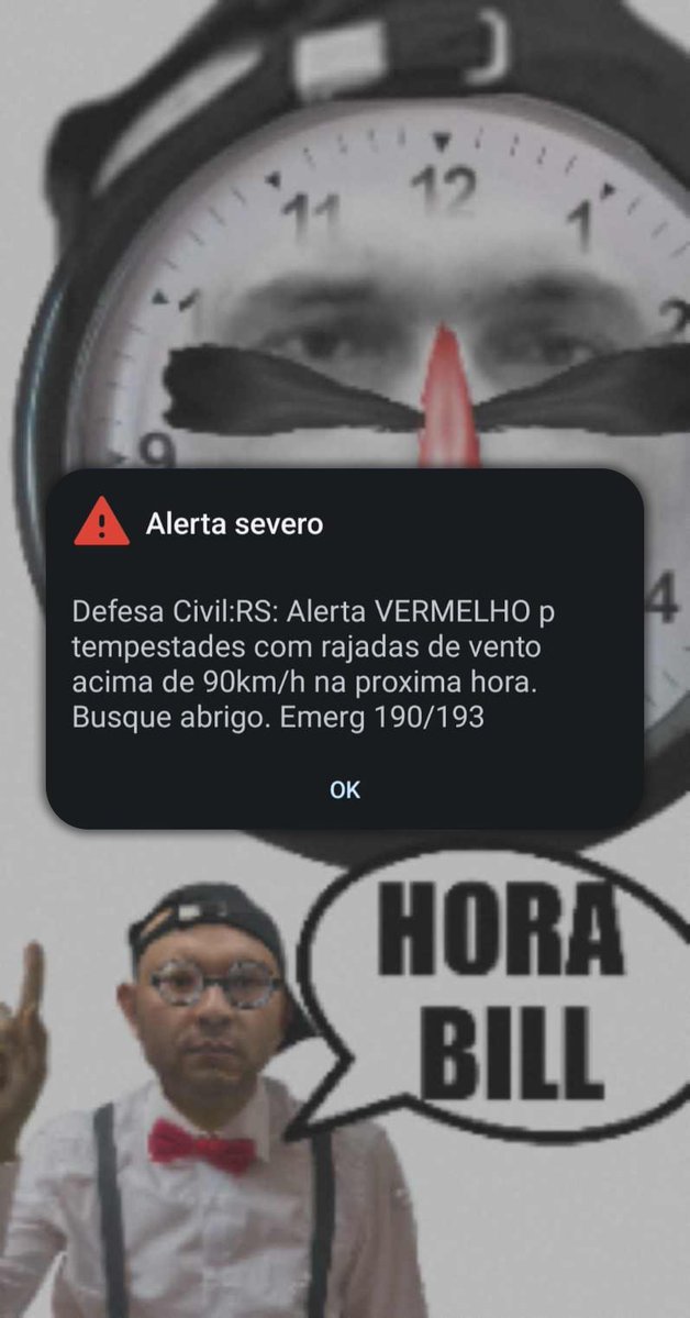 johnunderg's tweet photo. tomei um susto com esse alerta defesa civil https://t.co/MawnwB6pWO