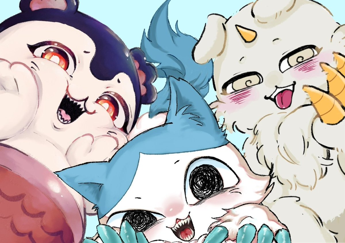 my_delusions__'s tweet photo. #ちいかわファンアート
もっちもち！もっふもふ！/ 合作 https://t.co/giQ6ImiZ5O