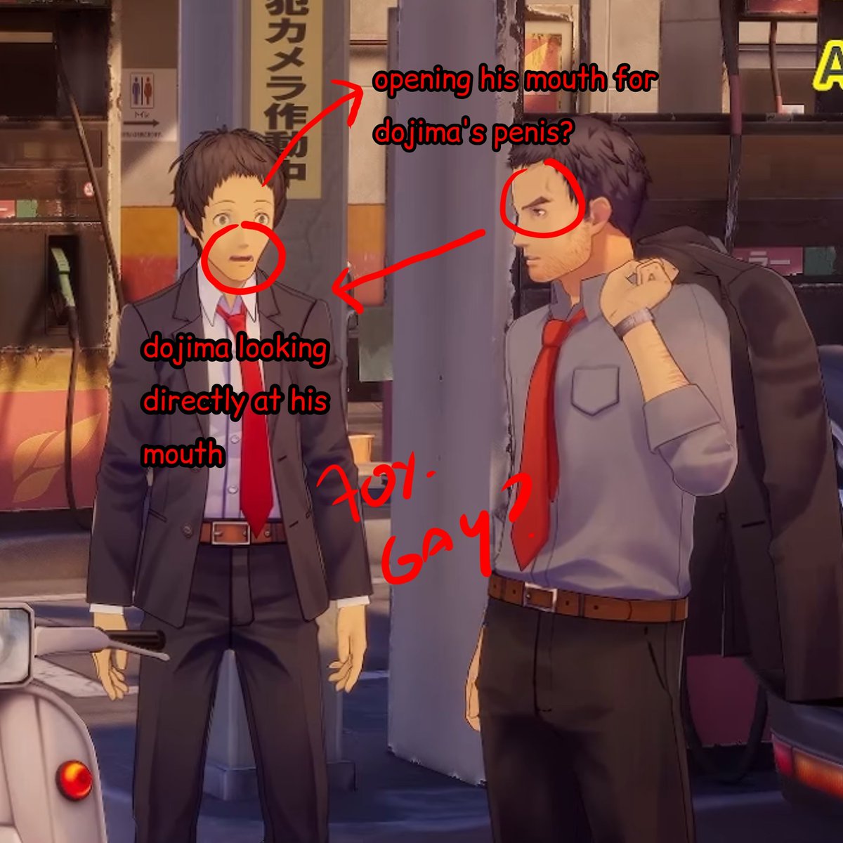 7sistershigh's tweet photo. What did atlus mean by this https://t.co/9ExglH4fjo