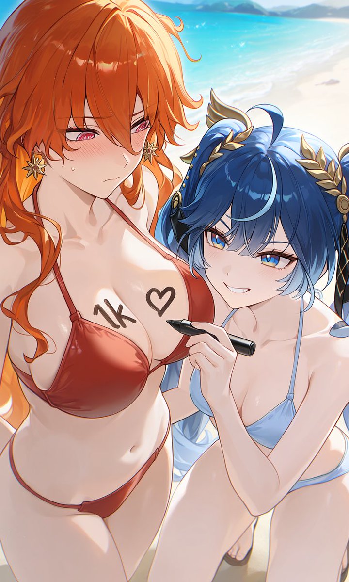 PinFloiArt's tweet photo. ¡+1000 seguidores! 🥳
Gracias a todos por el apoyo. 🫶

Augusta / オーガスタ 🧡
Iuno / ユーノ 💙

SFW Images
#wutheringwaves #鳴潮 https://t.co/2JplhZp0VQ