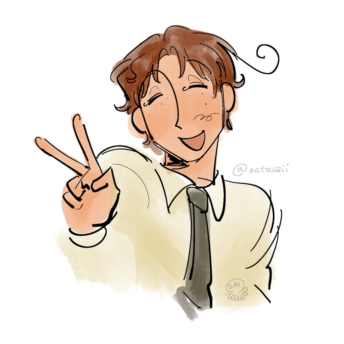 octosaii's tweet photo. italy and his beautiful sunkissed skin and soft curls and sparse freckles and all the other features about him that i made tf up. And also germany #hetalia #gerita https://t.co/dSzOz8KHrb