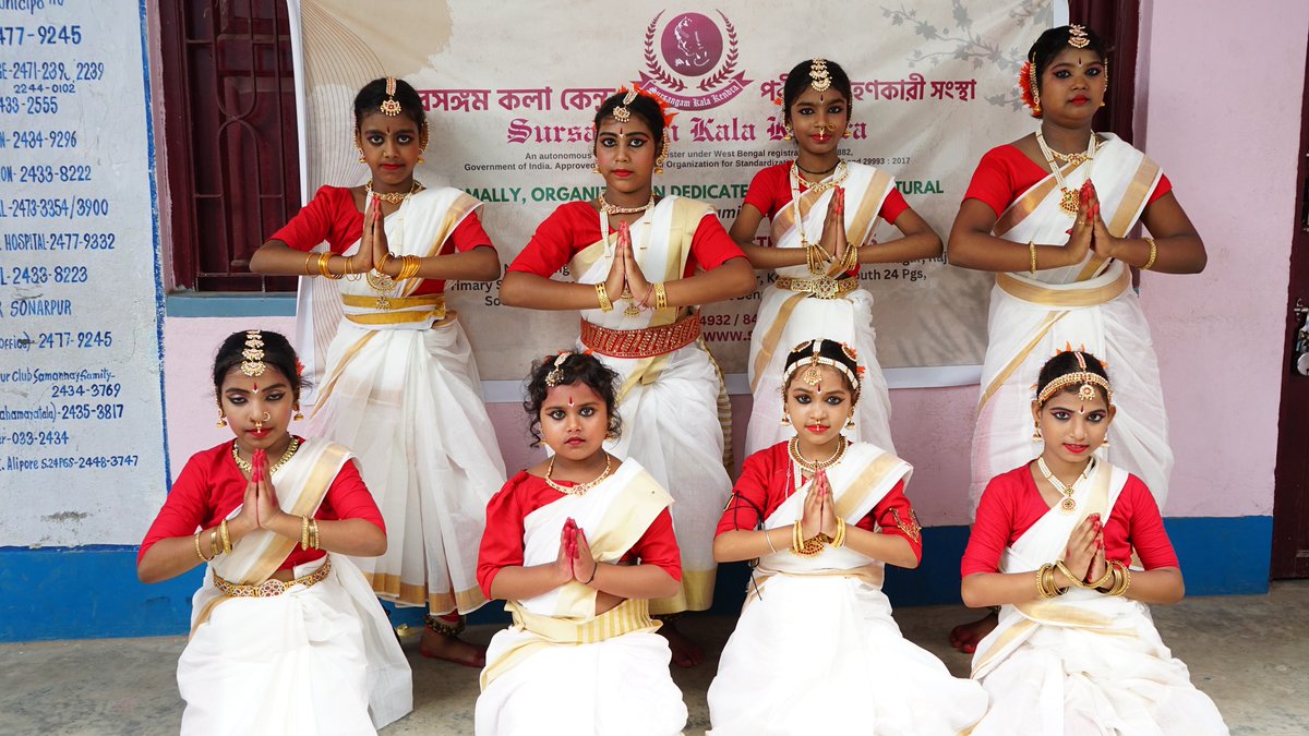 LayneBavier's tweet photo. Memorable moments from examinations held at various centers in South Kolkata under Sursangam Kala Kendra. May our students’ dedication, hard work and artistic practice inspire them in the days ahead. Best wishes for a bright future to all https://t.co/hlh7CPpuPw