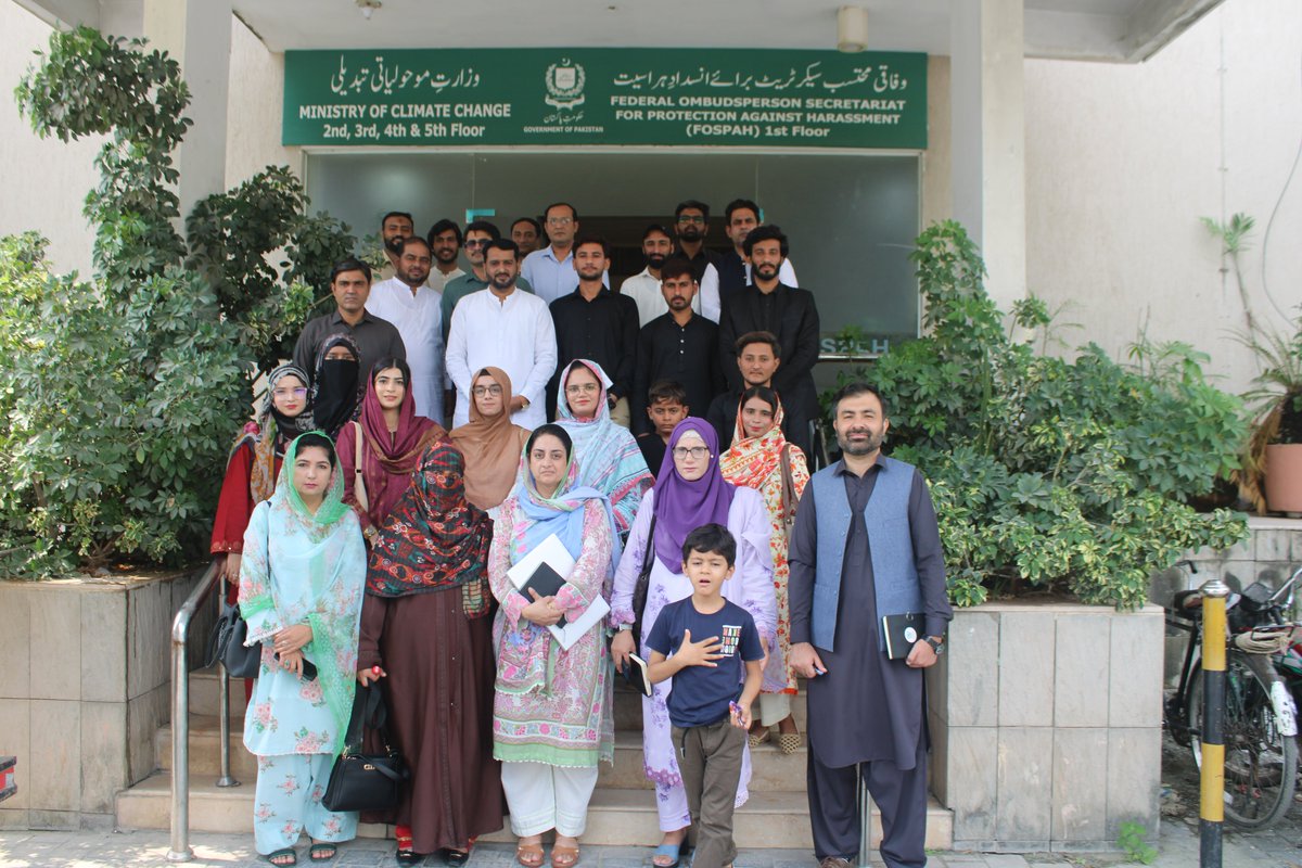 FDO_Pakistan98's tweet photo. FDO, with GIZ support under the FCRP Project, facilitated an exposure visit to Islamabad for students and faculty from BZU, MNSU &amp; Emerson University, connecting Sponge City learning with practical climate, water and weather knowledge. https://t.co/pIDNAuPjh1