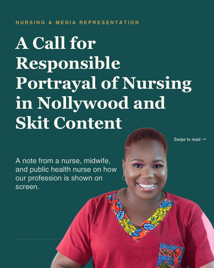 Olayinka_aremu1's tweet photo. A note to #Nollywood, skit makers, and content creators.
#NANNM #NMCN should have a policing and litigation policy and process on this already
Swipe through, and share if you agree.
#Nursing #NollywoodResponsibility #NursesOfInstagram #MediaRepresentation https://t.co/lu8CAIox16