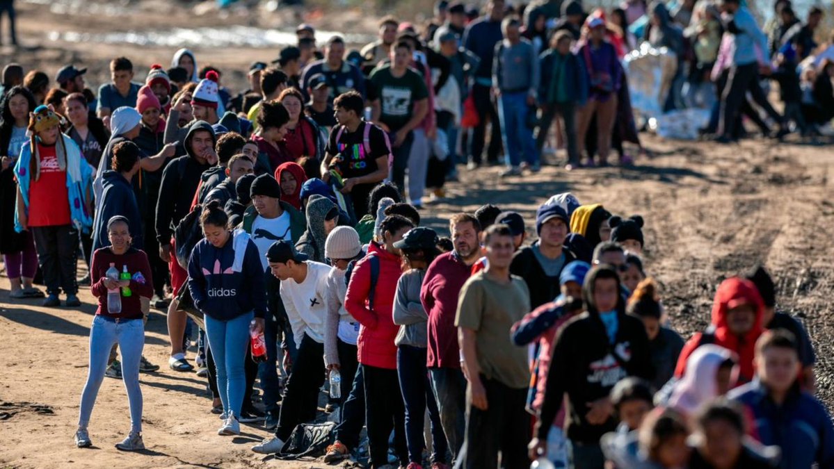 ByChoiceUSA's tweet photo. @DHSgov We will never forget when the Democrats opened the borders. https://t.co/st5aLj6xmC