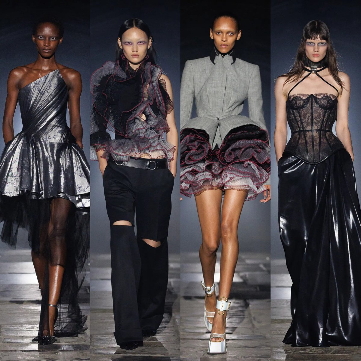 modelsdiaryy's tweet photo. mcqueen ss27 https://t.co/2Vovhbk4VG