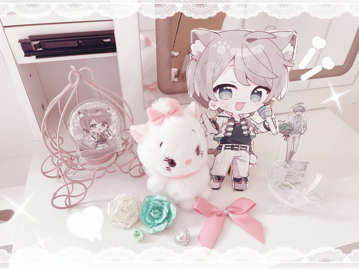 ro___na__6767's tweet photo. ꒦꒷❤︎にゃんころりんღ꜀(   ꜆ˆ -  -ˆ)꜆ｺﾞﾛｺﾞﾛ🩶🎀

❥ #なろぐっず https://t.co/Yb5ozUqOid