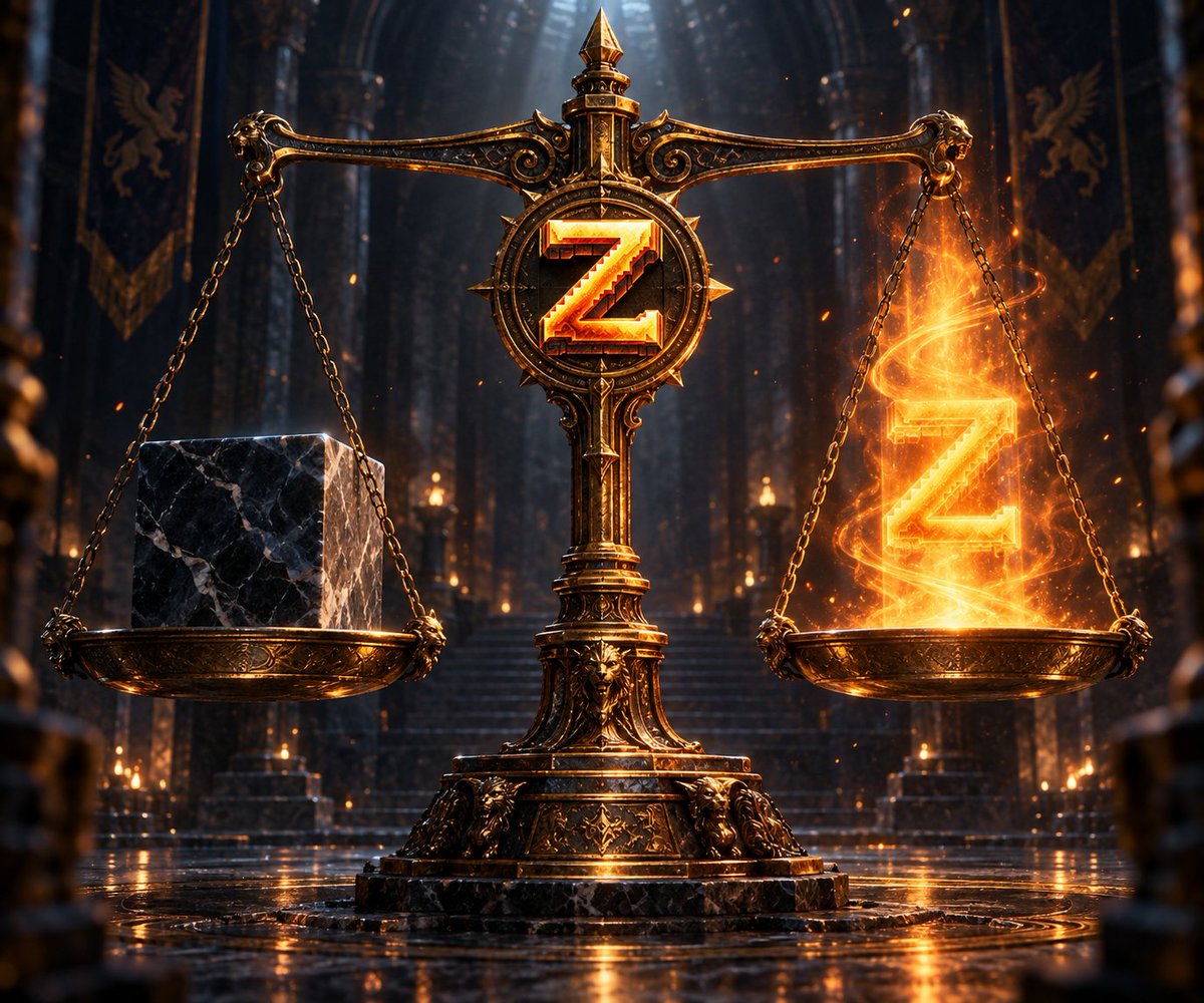 ZIRON_CASH's tweet photo. Pricing a market in tokenised Apple does not move Apple. The quote asset is the denomination a curve is priced in, not cargo that travels anywhere.

What changes hands is the coin. What lands on Zcash is the record defining it, and the claim any holder can make against that record.

https://t.co/E9TewqoFCz