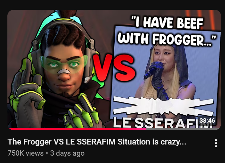 froggerupdates's tweet photo. almost a million views is crazy thank you lesserafim 🥹 https://t.co/TQbqQXPG2V