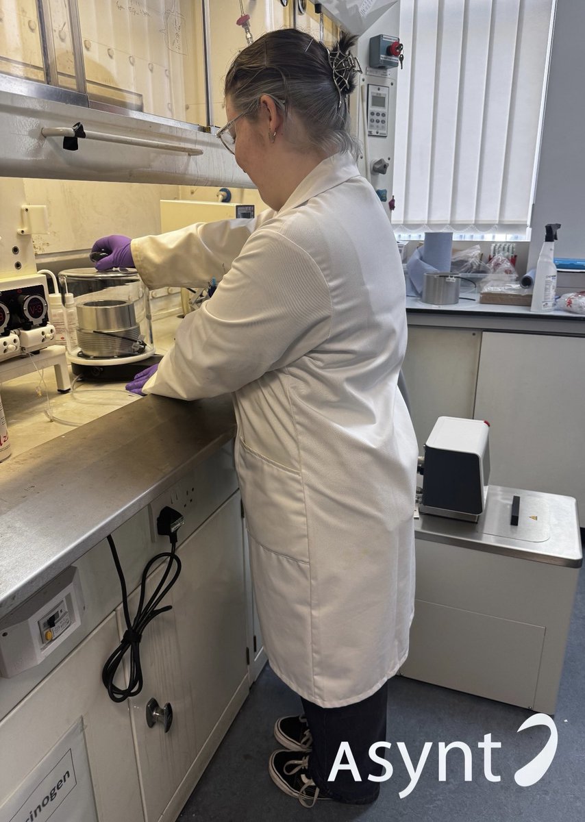 Asynt's tweet photo. @AGSlaterGroup @MIF_UoL 
has been using Asynt’s ColdCoil for temperature-controlled co-crystallisation in flow. Paired with @JULABO_GmbH Magio, the setup allowed them to explore a wider crystallisation window at low temperatures.
#FlowChemistry #Crystallisation #ContinuousFlow https://t.co/6VAlPizMRa