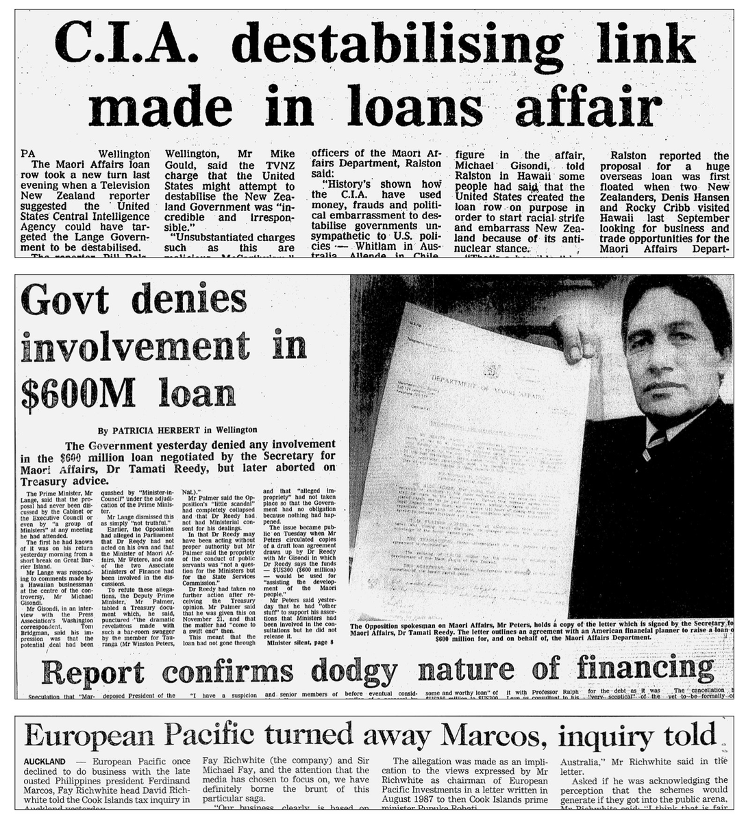 smithkstead's tweet photo. OUT NOW in @CommuNoid_Zine - THE LITTLE ST. JAMES OF THE SOUTH PACIFIC: EPSTEIN, PETER THIEL, AND NEW ZEALAND

SECRET DEALS, PACIFIC TAX HAVENS, HEROIN RINGS, NETWORK STATE COLONIES, "APOCALYPSE INSURANCE" BUNKERS AND MORE

READ IT BELOW https://t.co/fLDZVqe2uP